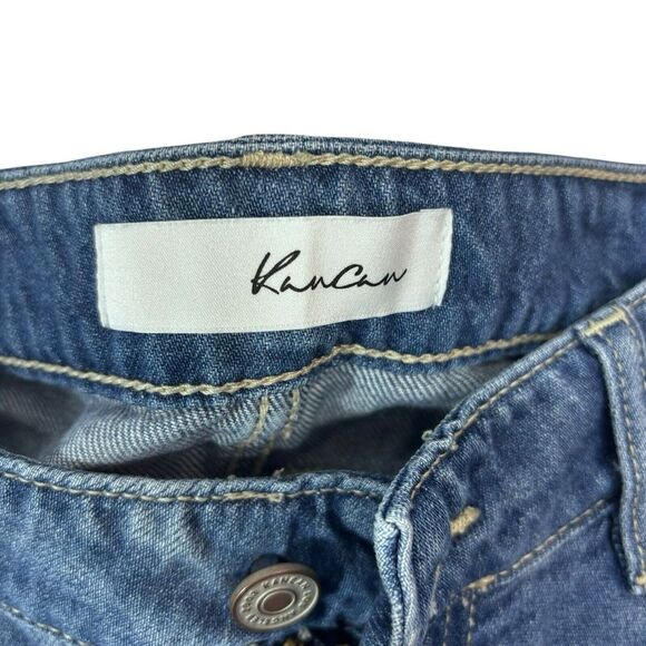KanCan Boyfriend Jeans Mid Rise Distressed Denim KC8281M Womens 7 / 27 - Picture 6 of 10